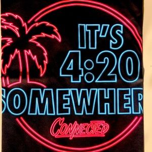 “It’s 420 Somewhere” Connected Cannabis Co. Large T-Shirt